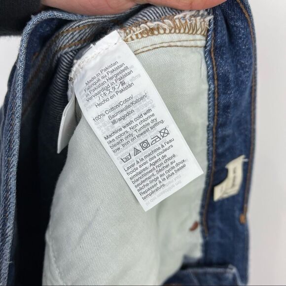 Madewell The Mom Jean High Rise Downey Wash Women's Size Petite P35 Plus Size - Picture 9 of 9